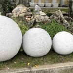 palle sfere in granito arredo giardino prezzo costo japanese ball onsale pietre naturali