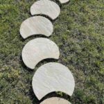 passi giapponesi pietra arenaria per giardini camminamenti stone garden prezzo mezza luna