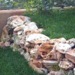 roccioso pietre bucate beige marroni pert arredo giardino prezzo costo