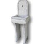 Grey granite fountain, &ldquo;SARA&rdquo; model.