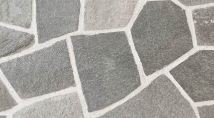 NO. 40. 6-7 square metres of first-choice natural Luserna Greca crazy paving/flagstones/opus incertum for flooring and cladding.