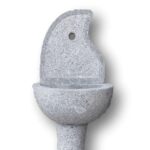 Fontana in granito grigio, modello "AMBRA"