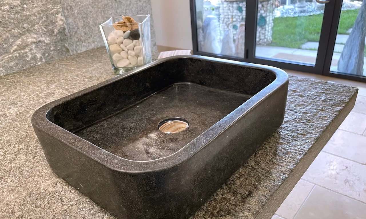 pn-LAM33-lavello-lavabo-lavandino-35-x-55cm-prezzo-black-stone-marmo-nero-rettangolare-lavandi Lavello-lavabo-lavandino (Mod. n°33) rettangolare 45cm x 35cm, colore Nero. - immagine 1