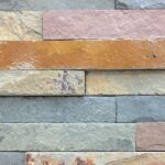 Rivestimento in pietra "ARDESIA MULTICOLOR 15cm X 55cm Z"