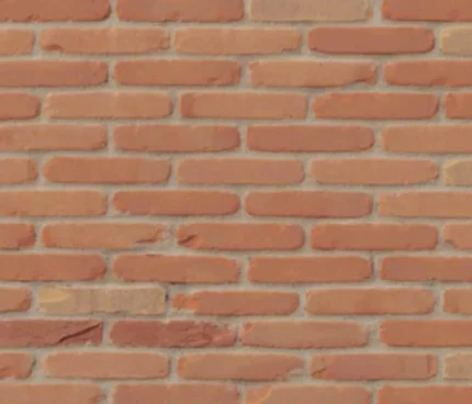 &ldquo;ANTICHE MURA&rdquo; terracotta brick cladding, approximately 3 cm thick.